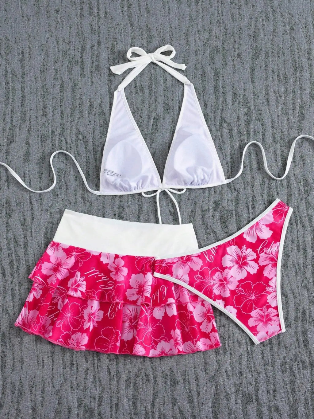 GYARU BIKINI SKIRT SET