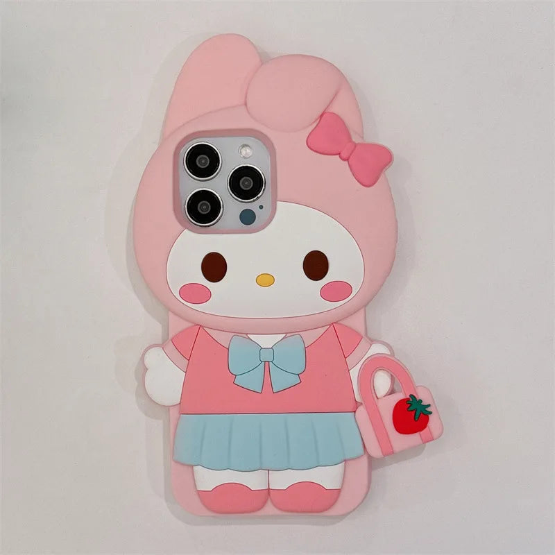 MY MELODY KUROMI HELLO KITTY CASE
