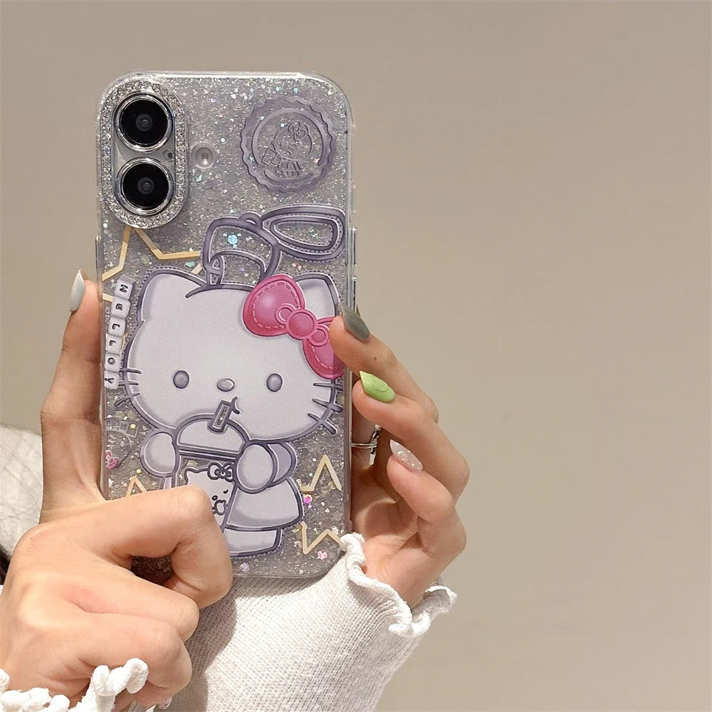 REAL SIPPER HELLO KITTY PHONE CASE