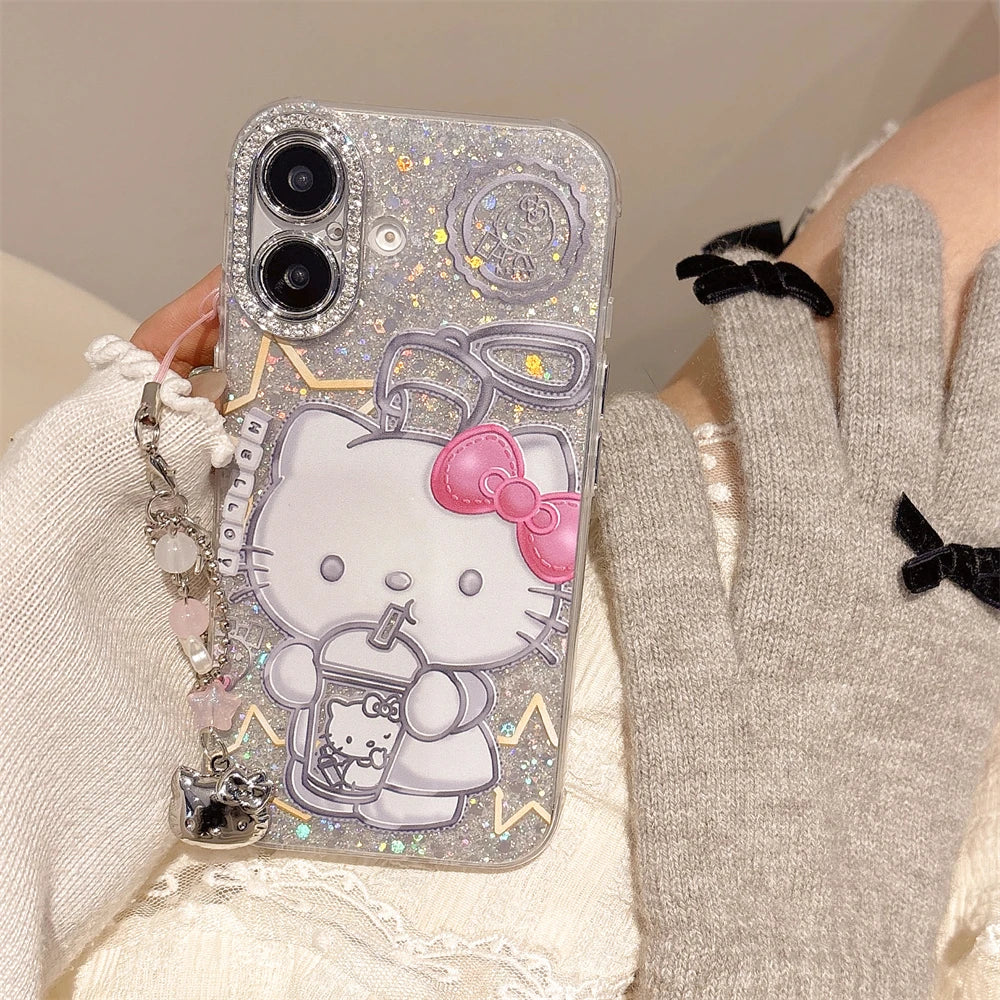 REAL SIPPER HELLO KITTY PHONE CASE