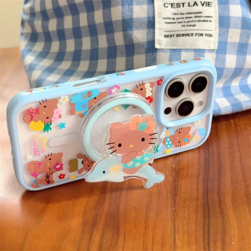 HELLO KITTY TROPICAL PHONE CASE
