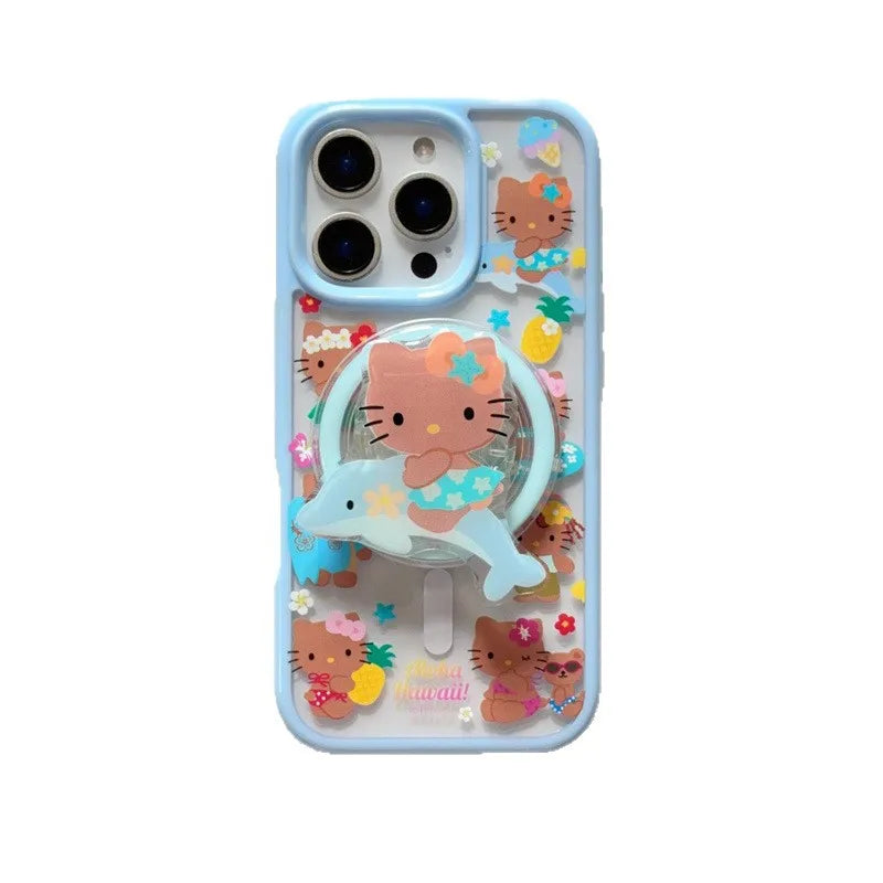 HELLO KITTY TROPICAL PHONE CASE