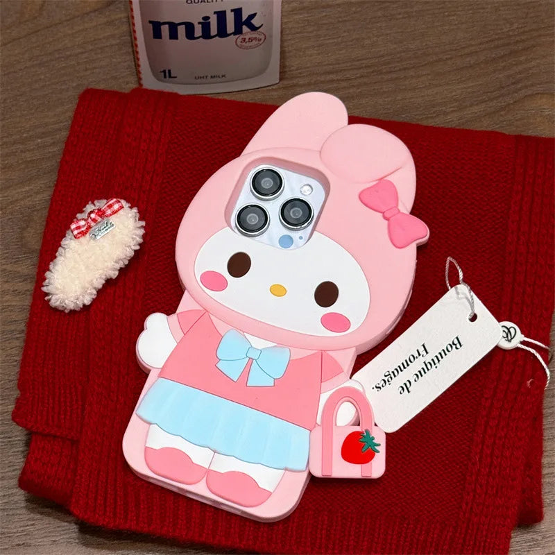 MY MELODY KUROMI HELLO KITTY CASE
