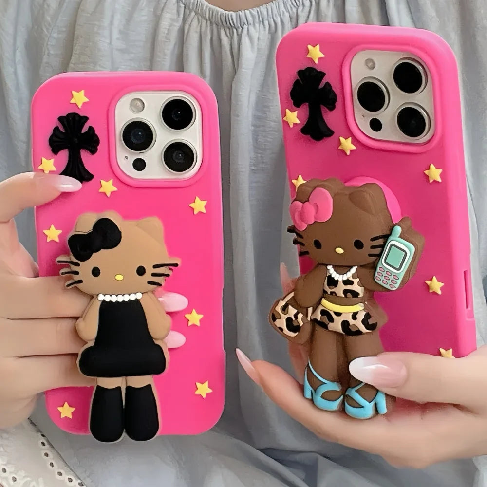 HELLO KITTY STAND PHONE CASE