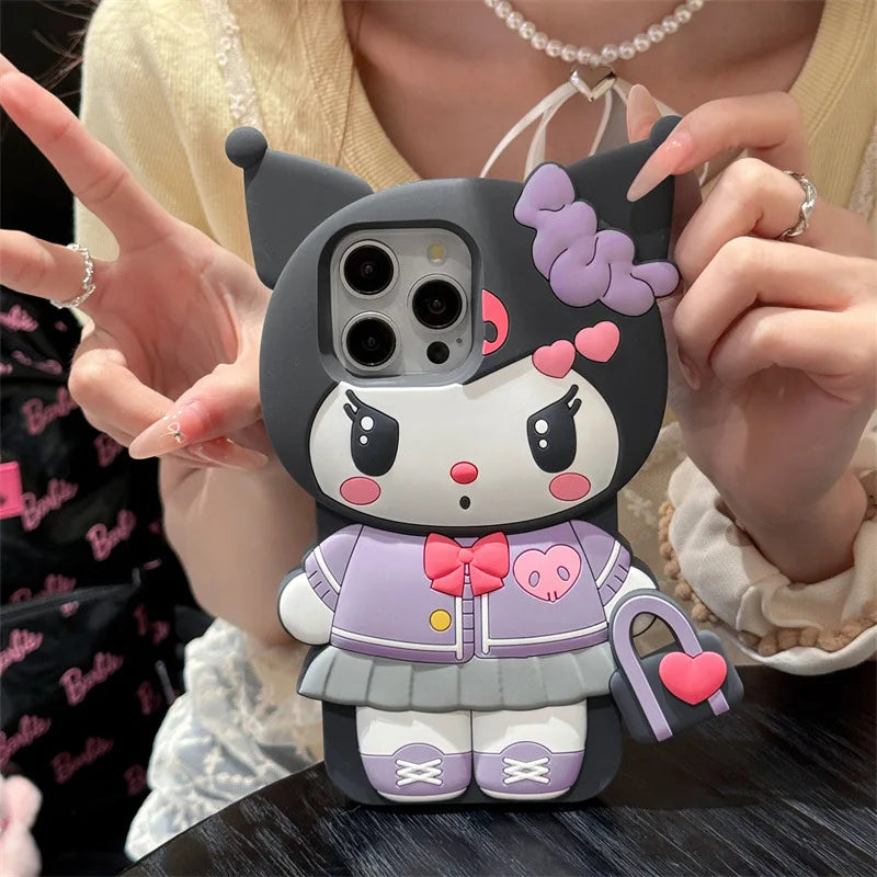 MY MELODY KUROMI HELLO KITTY CASE