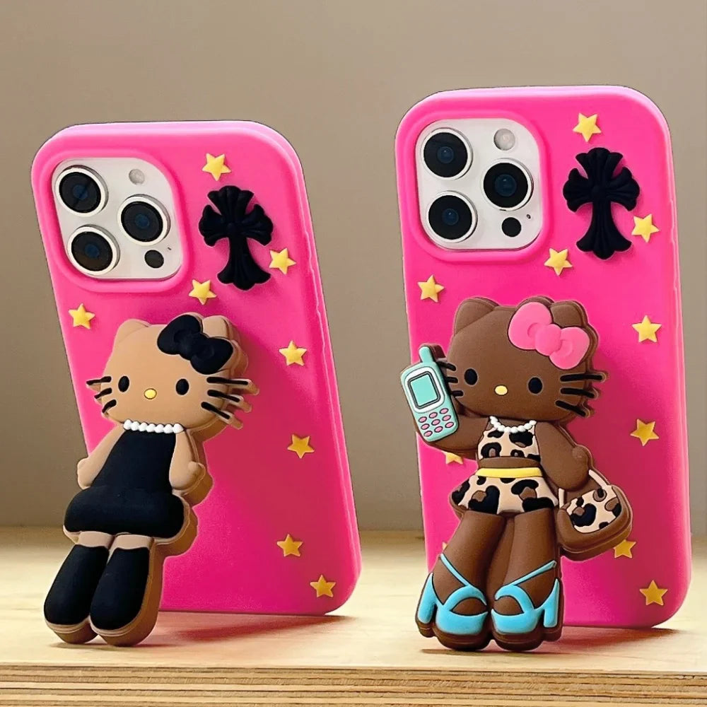 HELLO KITTY STAND PHONE CASE