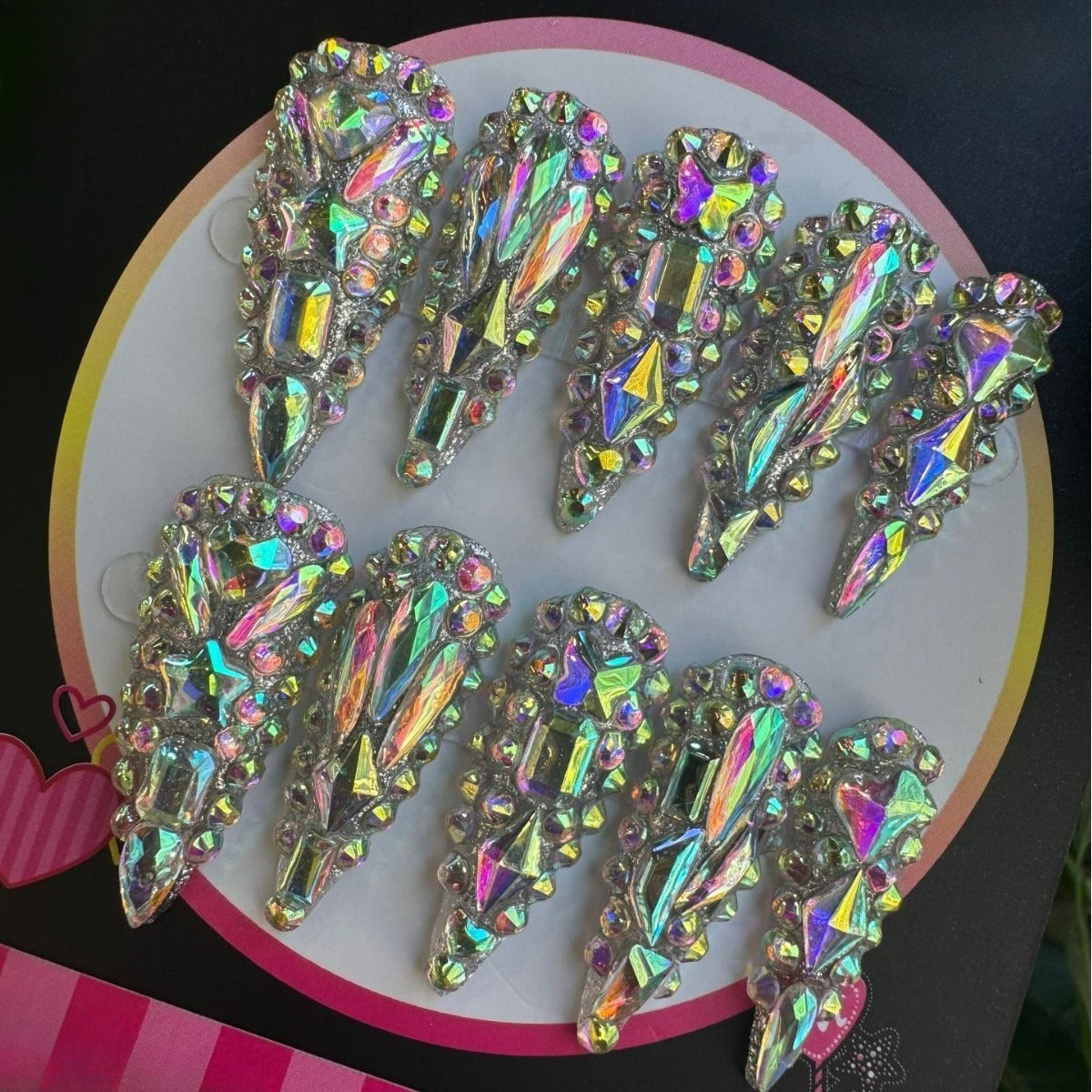 CRYSTAL NAIL SET