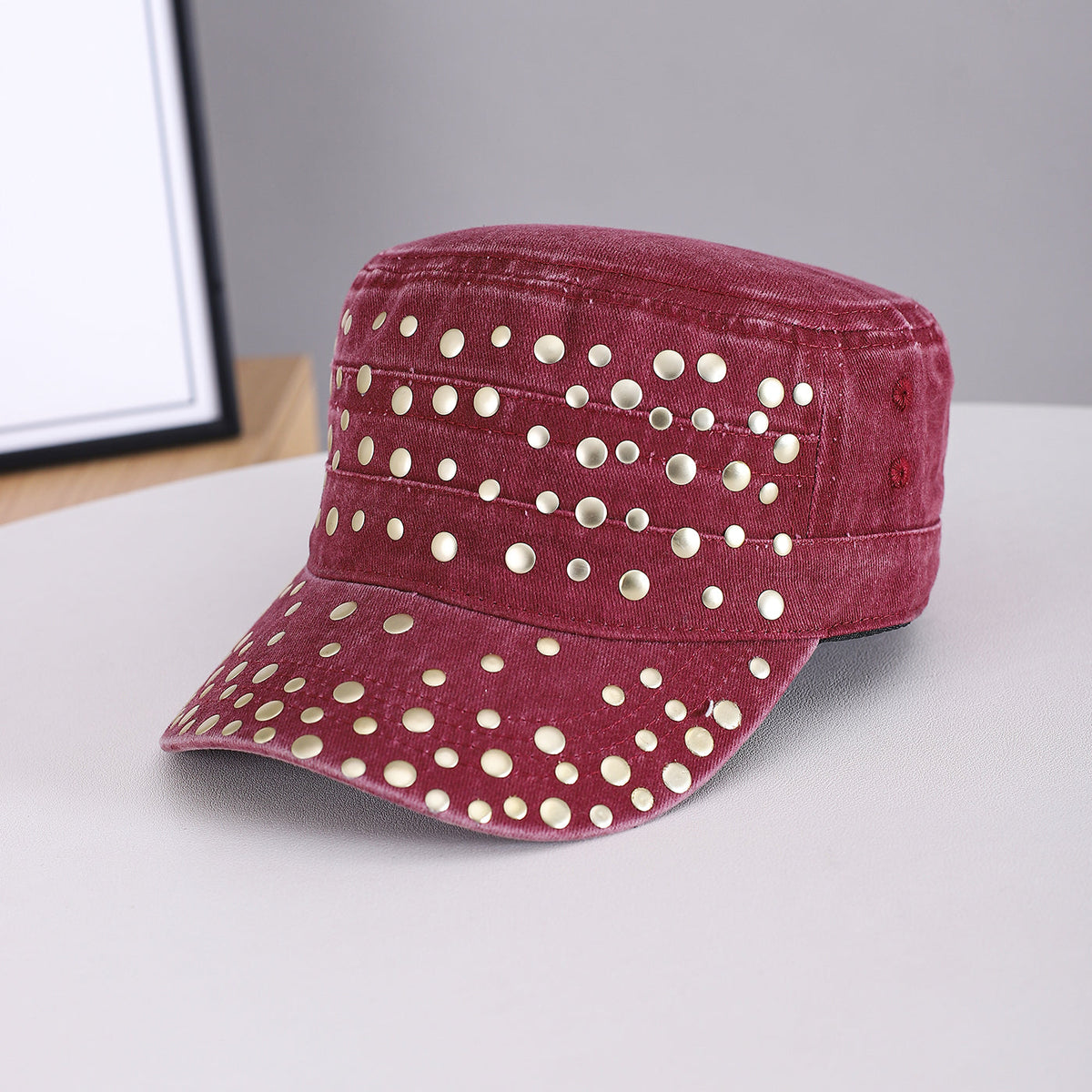 ROCK ANGEL STUDDED CAP
