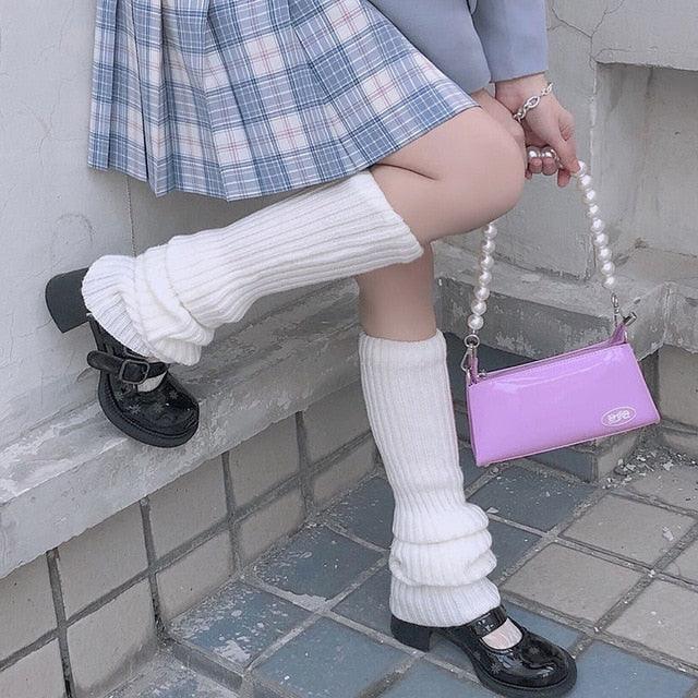 KAWAII KNIT LEG WARMERS