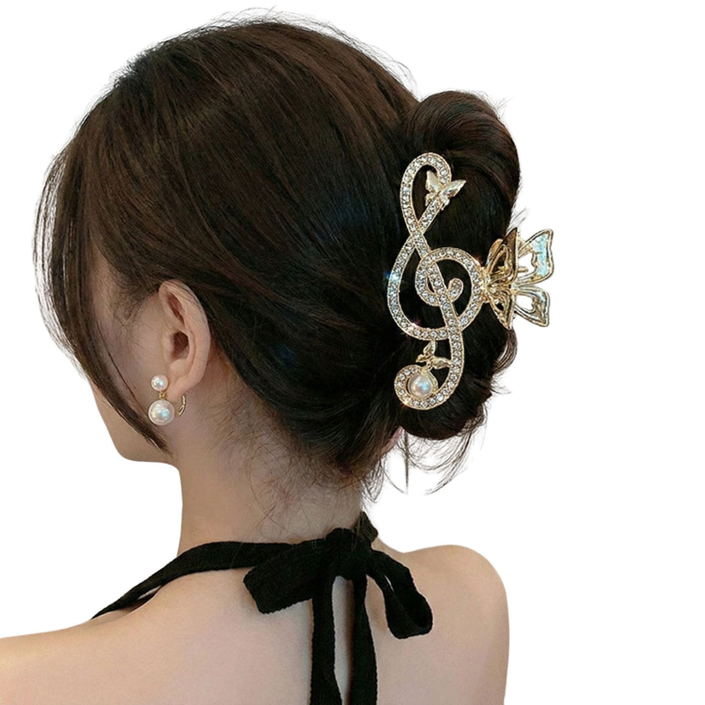 TREBLE CLEF CLAW CLIP